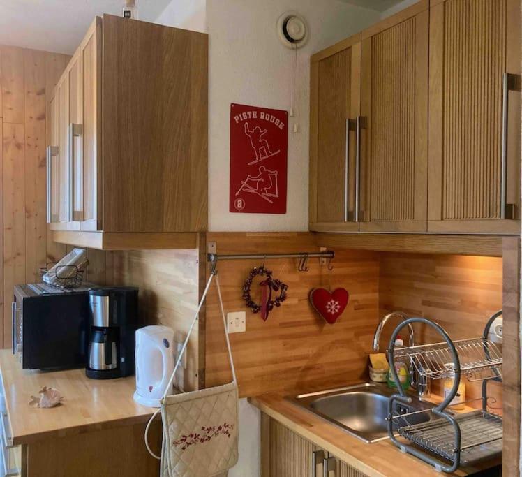 T2 Pour 4 Pers Style Chalet Pied Des Pistes Bolquere Pyrenees 2000 المظهر الخارجي الصورة