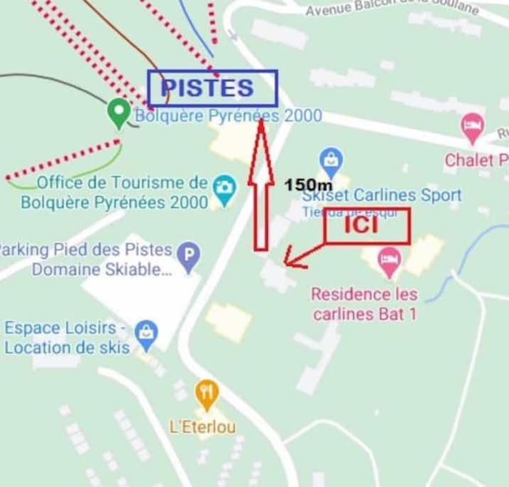 T2 Pour 4 Pers Style Chalet Pied Des Pistes Bolquere Pyrenees 2000 المظهر الخارجي الصورة