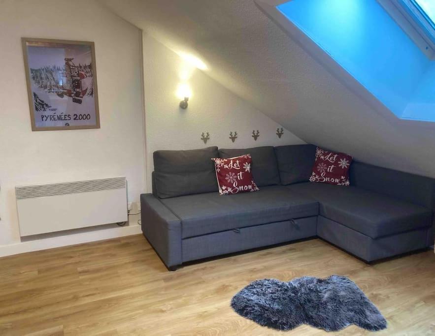 T2 Pour 4 Pers Style Chalet Pied Des Pistes Bolquere Pyrenees 2000 المظهر الخارجي الصورة