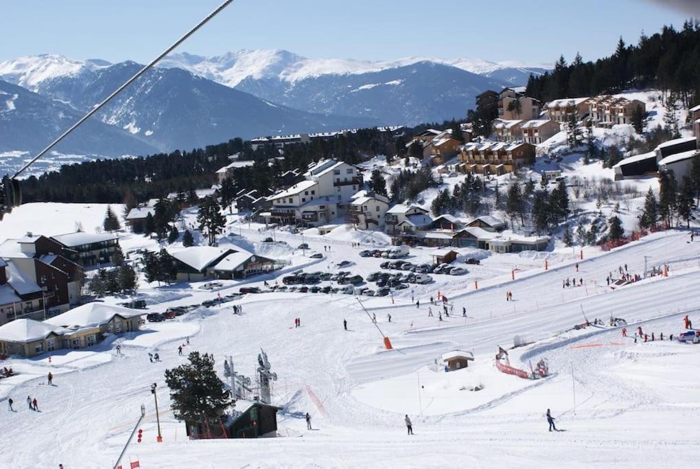 T2 Pour 4 Pers Style Chalet Pied Des Pistes Bolquere Pyrenees 2000 المظهر الخارجي الصورة